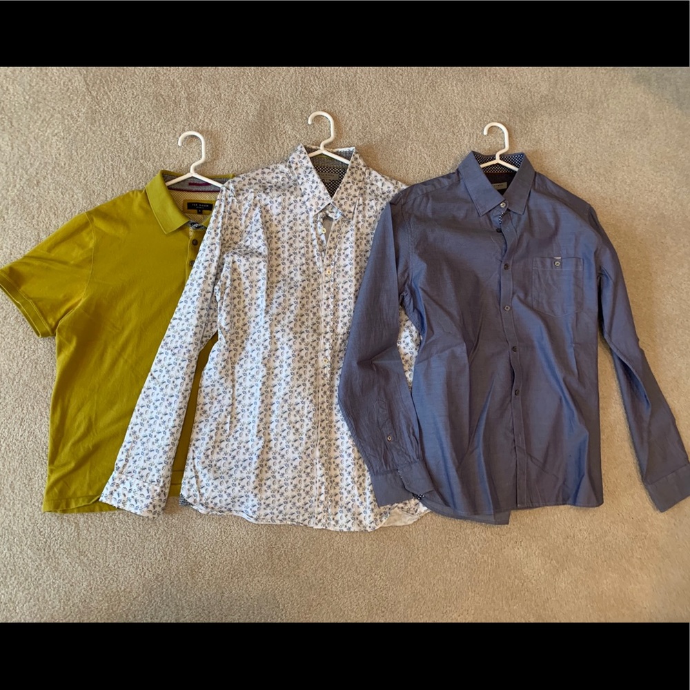 PACK OF THREE Ted Baker shirts